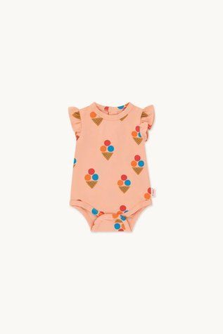 Боді Tinycottons &ldquo;ICE CREAM", рожевий 23-014 фото