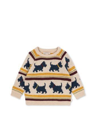 Светр Konges Slojd BELOU "PICCOLO SCOTTIE", різнокольоровий KS105908aw26 фото