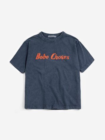 Футболка Bobo Choses "Bobo Choses", синій B126AC014SS26 фото