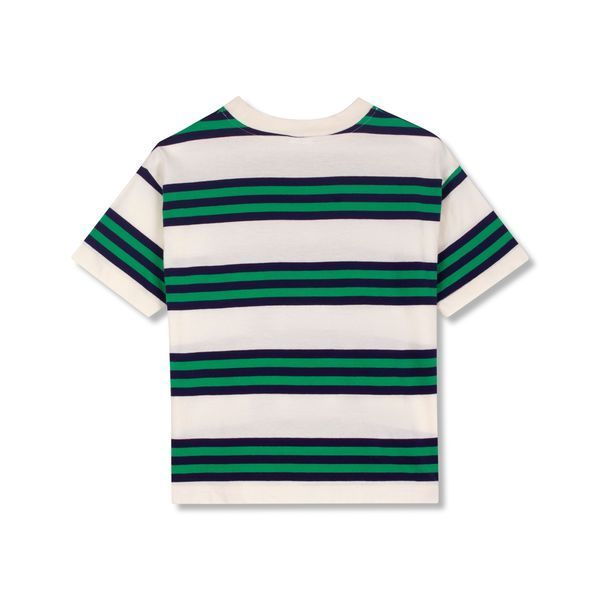 Футболка Wynken "Triple Stripe", молочний/зелений/синій WK20J254 фото