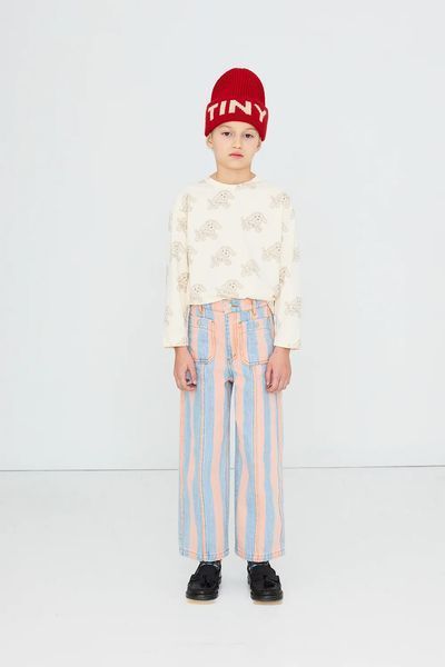 Шапка Tinycottons &ldquo;TINY&rdquo;, червоний AW26-141-U04 фото