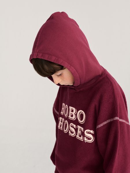 Худі Bobo Choses "Bobo Choses Embossed", бордовий B226AC115aw26 фото