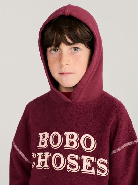 Худі Bobo Choses "Bobo Choses Embossed", бордовий B226AC115aw26 фото