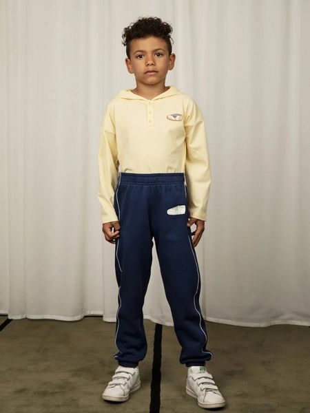 Штани MINI RODINI "JOGGING", синій 2423011360 фото