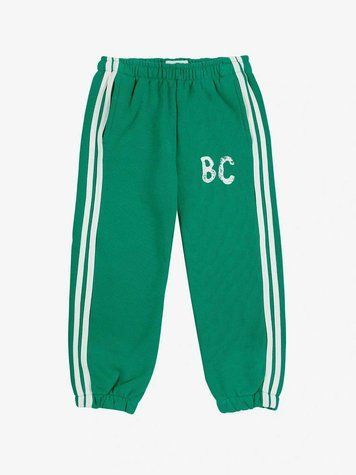 Спортивні штани Bobo Choses "B.C Shadow stripes", зелений 3553867 фото