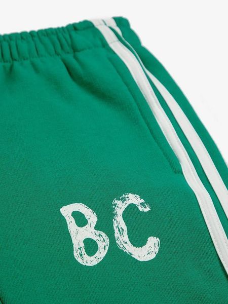 Спортивні штани Bobo Choses "B.C Shadow stripes", зелений 3553867 фото