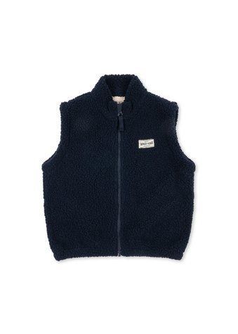 Флісовий жилет Konges Slojd "JODY TEDDY", темно-синій KS105716aw26 фото