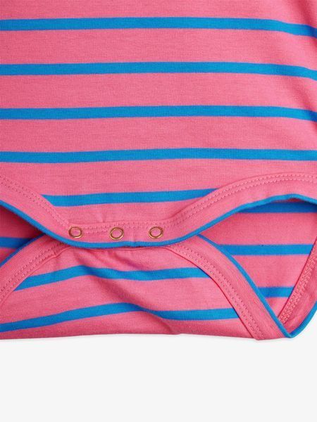 Боді MINI RODINI "Stripe", рожевий 26240107281 фото