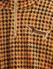 Світшот MINI RODINI "Dog houndstooth", коричневий 2472011213 фото 5