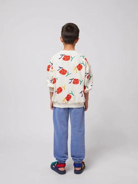 Світшот Bobo Choses "Smiling all over", молочний B125AC037 фото
