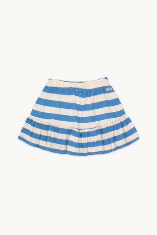 Спідниця Tinycottons "STRIPES", молочний/блакитний 35698231 фото