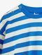 Дитячий комплект MINI RODINI "Earth stripe", блакитний/білий 2624010660SS26 фото 3