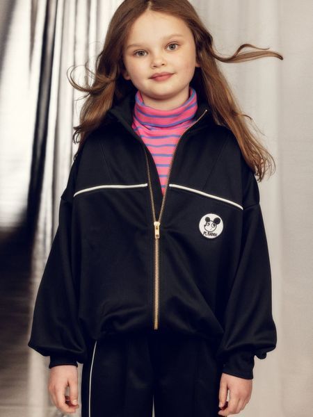 Спортивна куртка MINI RODINI "Ritzratz", чорний 2622011099SS26 фото