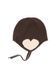 Шапка Konges Slojd COLLETTE HELMET "CHOCOLATE BROWN", коричневий KS102014aw26 фото 1