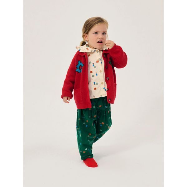 Брюки Bobo Choses "Blossom", зелений 38721602-aw27 фото