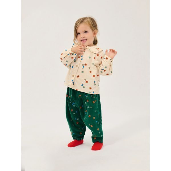 Брюки Bobo Choses "Blossom", зелений 38721602-aw27 фото