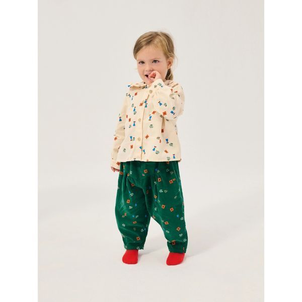 Брюки Bobo Choses "Blossom", зелений 38721602-aw27 фото