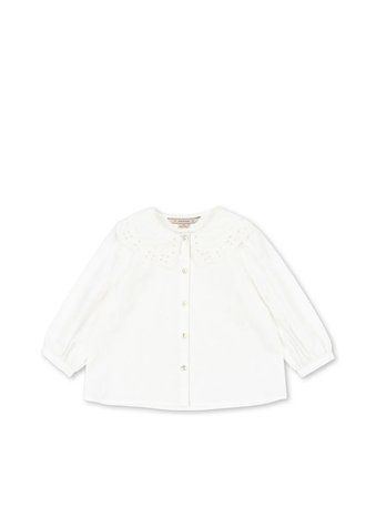 Блузка Konges Slojd MAGOT "RILO COLLAR", білий KS106211aw26 фото
