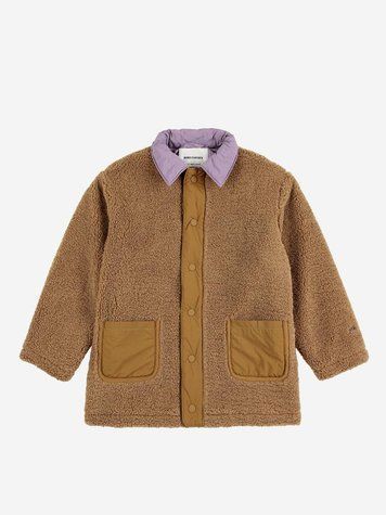 Пальто Bobo Choses "Bobo Choses sheepskin coat", гірчичний B225AC128 фото