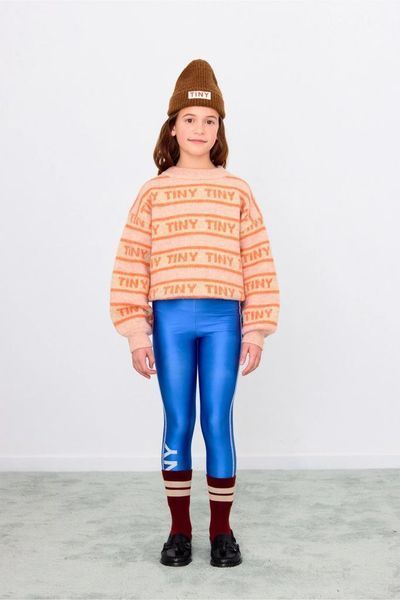 Светр Tinycottons "TINY", рожевий/помаранчевий AW25-122 фото