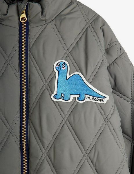 Куртка MINI RODINI "Dino", сірий 2571010397 фото