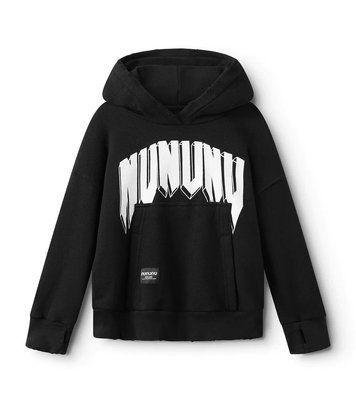 Худі NUNUNU "RAWK", чорний 35585302 фото