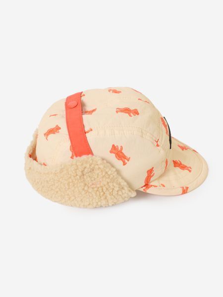 Флісова кепка Bobo Choses "Softpaw Monster", бежевий B226AH031aw26 фото