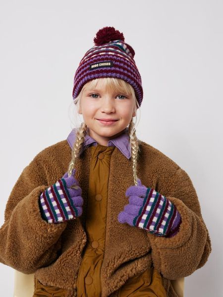 Шапка Bobo Choses "Bobo Choses", фіолетовий B225AI039 фото