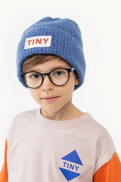 Шапка Tinycottons &ldquo;SOLID&rdquo;, блакитний AW24-284 фото