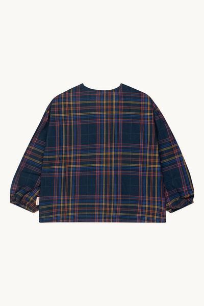 Блузка Tinycottons "FLANNEL", синій AW24-414 фото