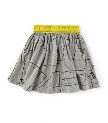 Спідниця NUNUNU "Begginner&rsquo;s tailor kit", сірий 30173102 фото
