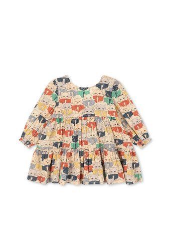 Сукня Konges Slojd ELIN "LIKE CATS AND DOGS", різнокольоровий KS105979aw26 фото