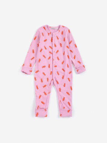 Боді-комбінезон Bobo Choses "Softpaw Monster", рожевий B226AB087aw26 фото
