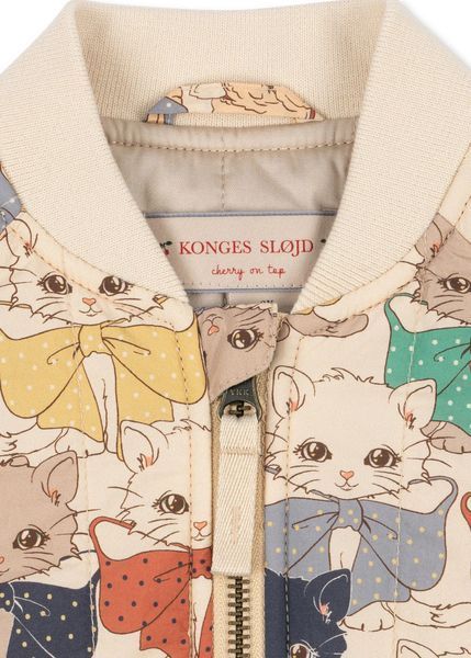 Бомбер Konges Slojd JUNO "LIKE CATS AND DOGS", різнокольоровий KS105731aw26 фото