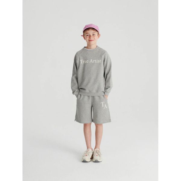 Світшот True Artist n&ordm;01 "Melange Gray", сірий T125MA0154 фото