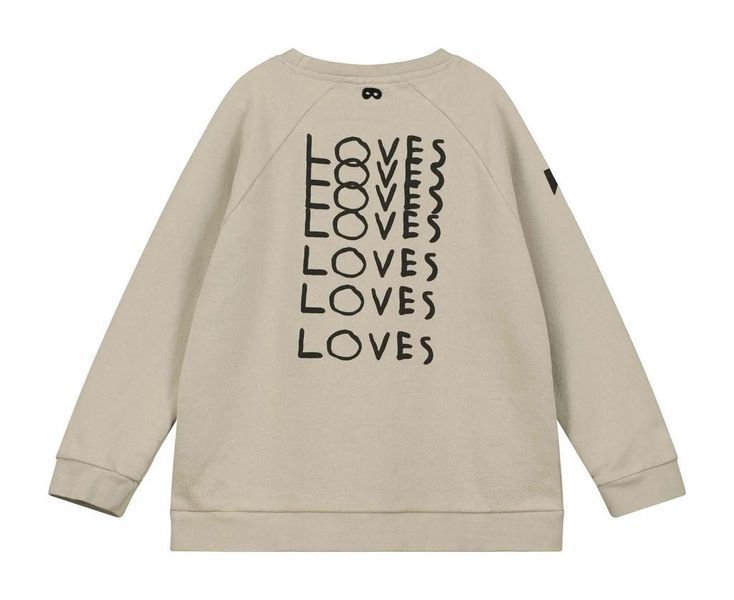 Світшот Beau LOves "LOVES", бежевий 351751_6-7 фото