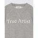 Світшот True Artist n&ordm;01 "Melange Gray", сірий T125MA0154 фото 3