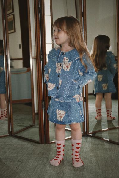 Спідниця Konges Slojd MAGOT FRILL "CIAO MIAO", синій KS106139aw26 фото