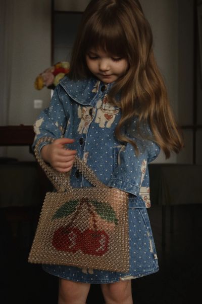 Спідниця Konges Slojd MAGOT FRILL "CIAO MIAO", синій KS106139aw26 фото