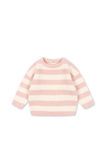 Светр Konges Slojd "ROSY STRIPE", рожевий/білий KS106239aw26 фото