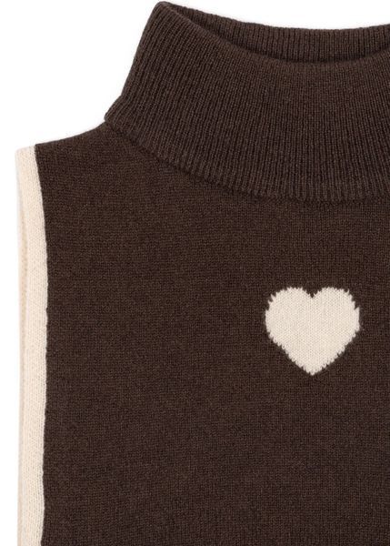 Снуд Konges Slojd COLLETTE, коричневий KS103461aw26 фото