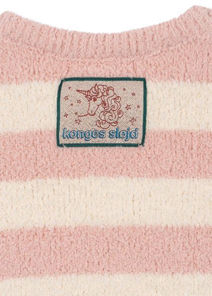 Светр Konges Slojd "ROSY STRIPE", рожевий/білий KS106239aw26 фото