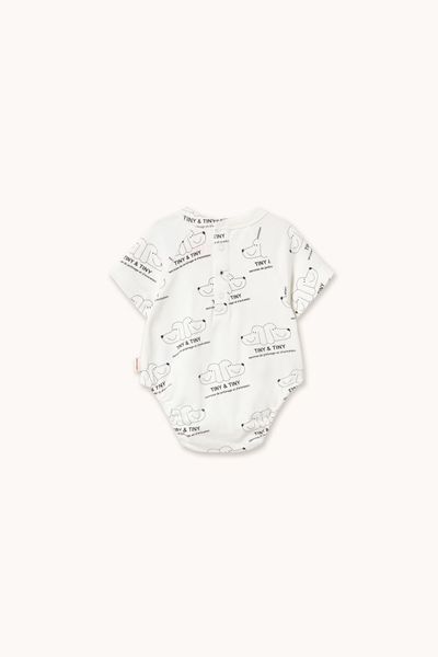 Боді Tinycottons &ldquo;Tiny & Tiny", білий SS26-009 фото