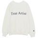Світшот True Artist n&ordm;01 "Marble White", білий T224MA074SS26 фото 1
