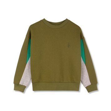 Світшот Wynken "Twk Panel", оливковий WK20J41SS26 фото