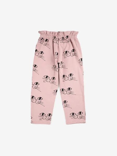 Штани Bobo Choses "Smiling Cat", рожевий 223AC071 фото
