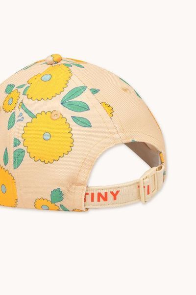 Кепка Tinycottons "FLOWERS", жовтий 36403309 фото