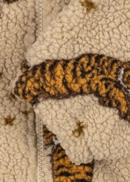Флісова куртка Konges Slojd JODY TEDDY "TIGER", бежевий KS106048aw26 фото