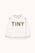 Лонгслів Tinycottons "CONTRAST", білий AW25-261 фото 1