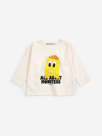 Лонгслів Bobo Choses "Bigtooth Lemon", білий B226AB042aw26 фото